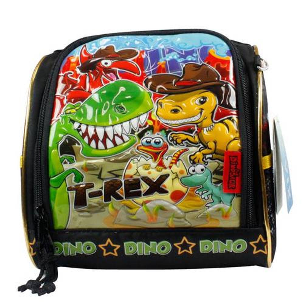 Lancheira Térmica Infantil Dinossauro Dino TRex