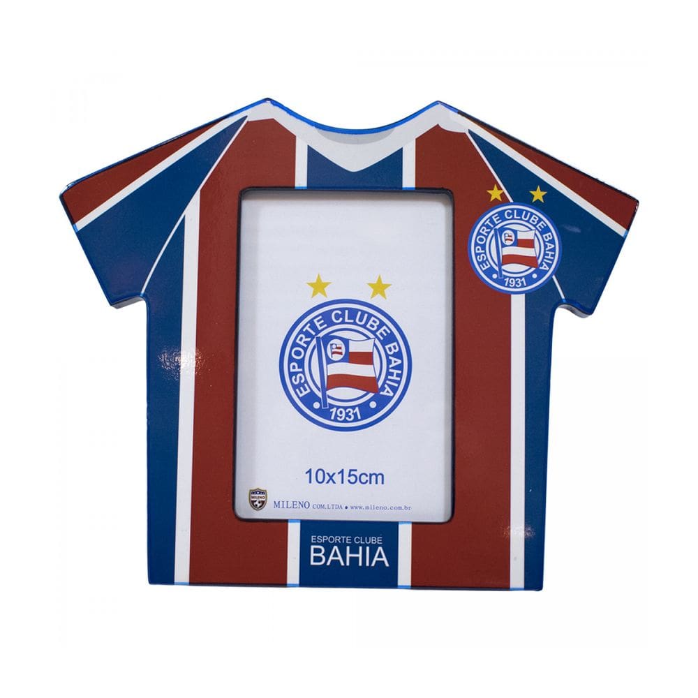 Porta Retrato Camisa Futebol Foto 10x15 cm - Bahia