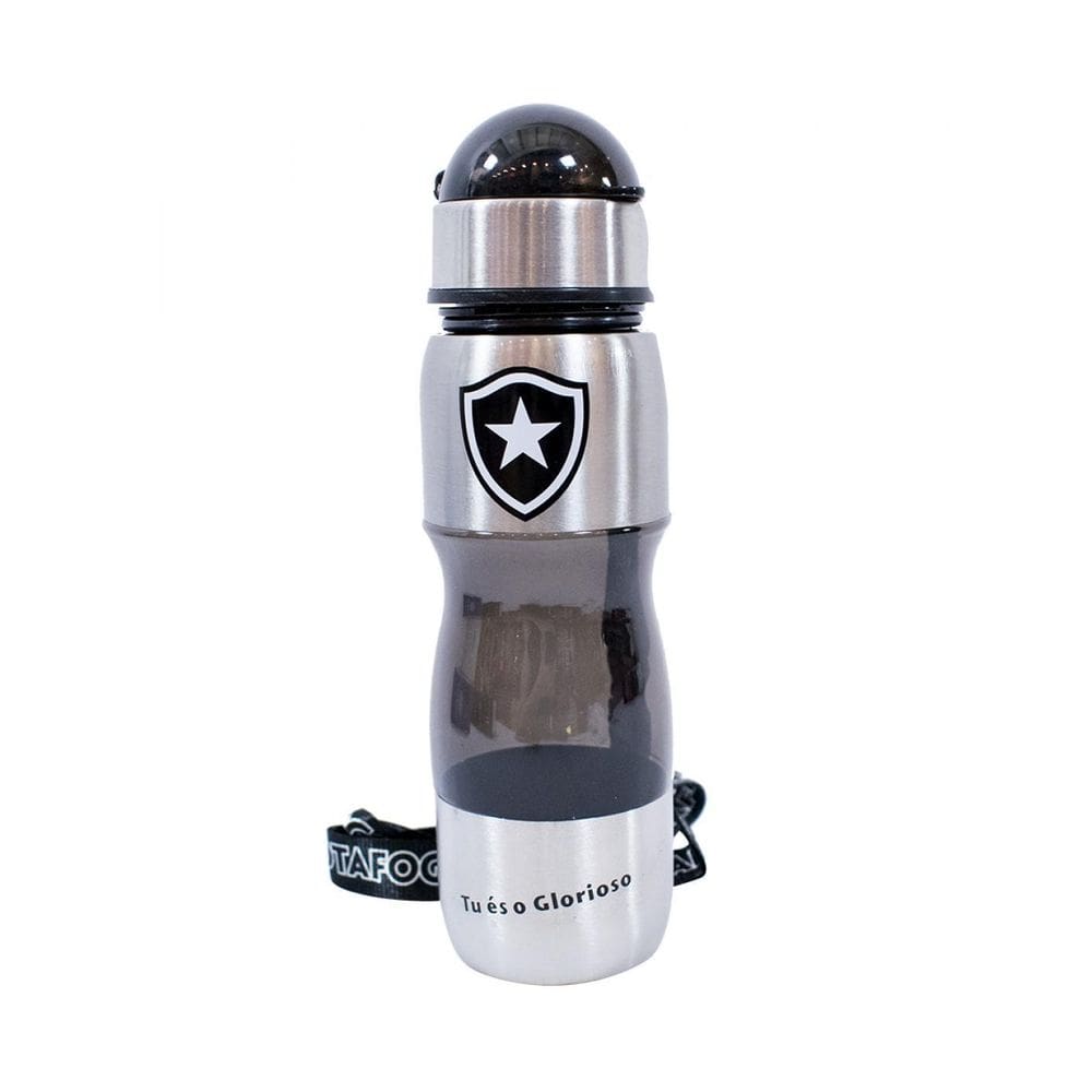 Garrafa Squeeze Acrílico 600 Ml -Botafogo