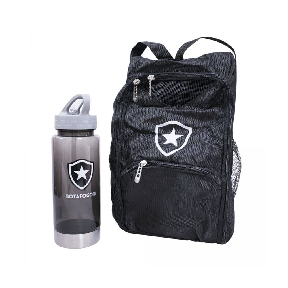 Kit Garrafa Botafogo Com Bolsa 750ML