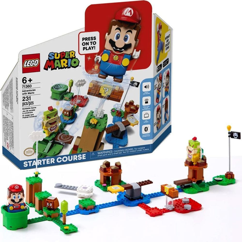 Lego Super Mario Aventuras - Início 231 Peças +6 Anos