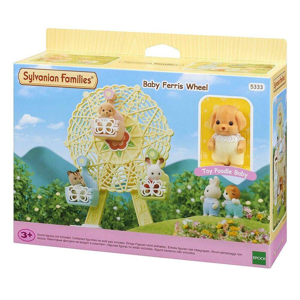 Roda Gigante do Bebê com Bebê Poodle Toy - Epoch