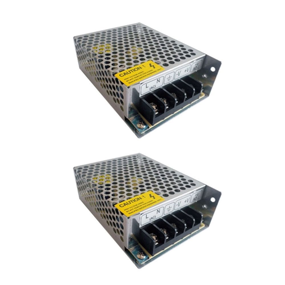 Kit 2 Mini Fonte Chaveada Colmeia 12V 5A 60W Cftv Fita Led