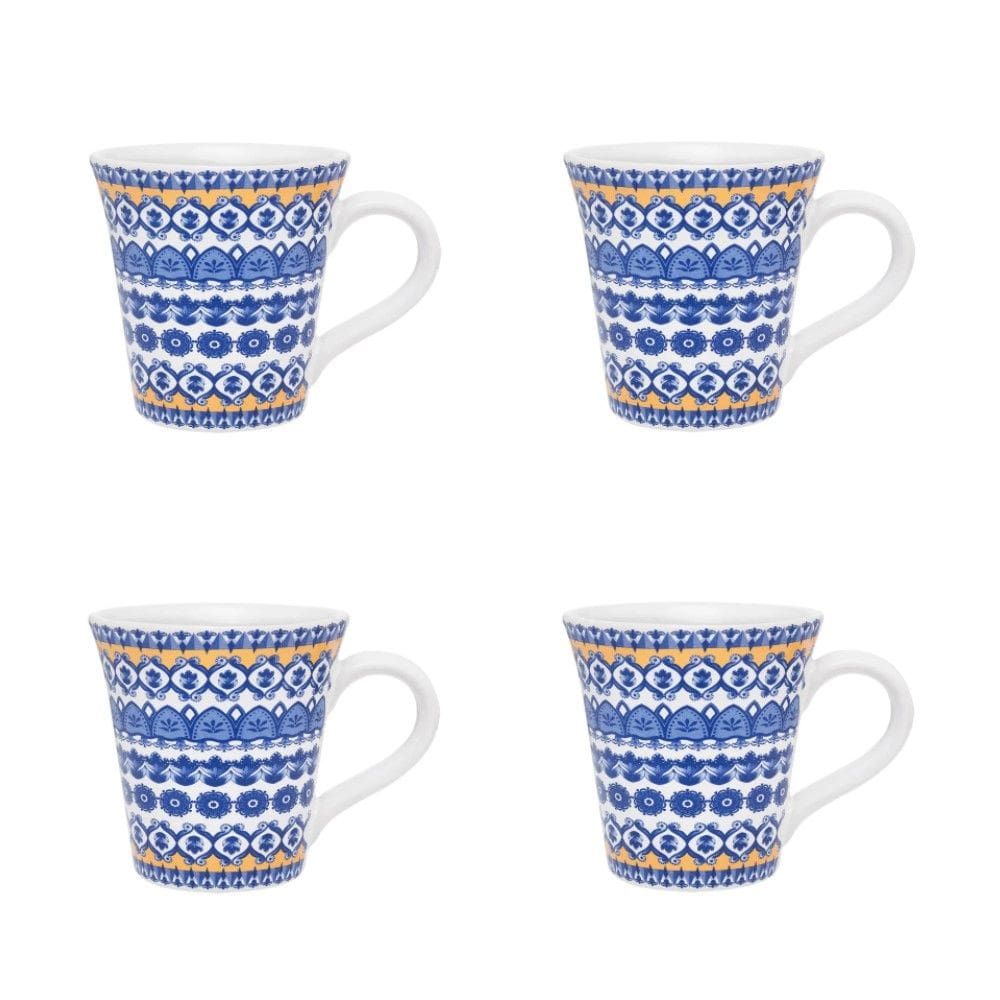 Conjunto de Canecas 04 Peças La Carreta 330 ml Oxford