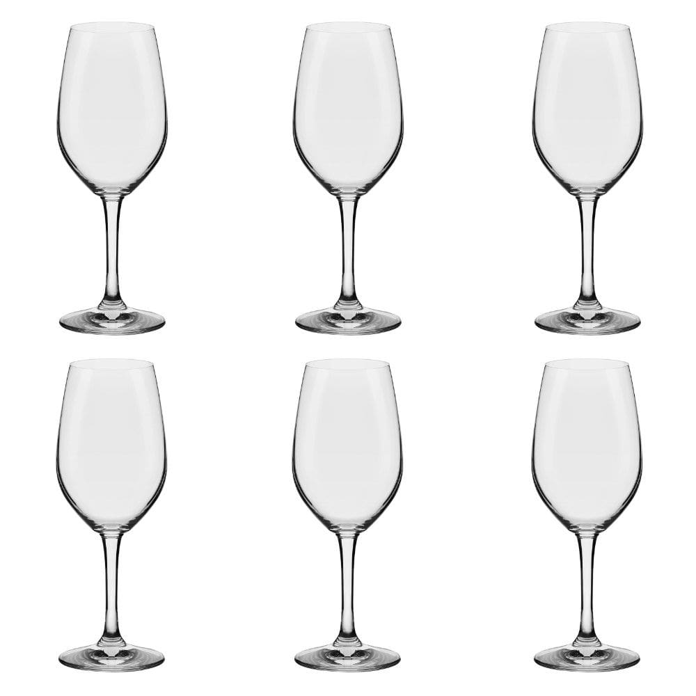 Conjunto de Taças de Cristal para Vinho 6 Peças 380 ml Oxford