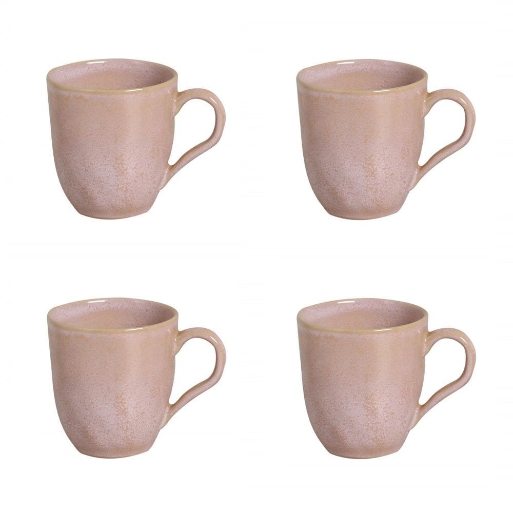 Conjunto de Canecas 04 Peças Orgânico Litchi Porto Brasil