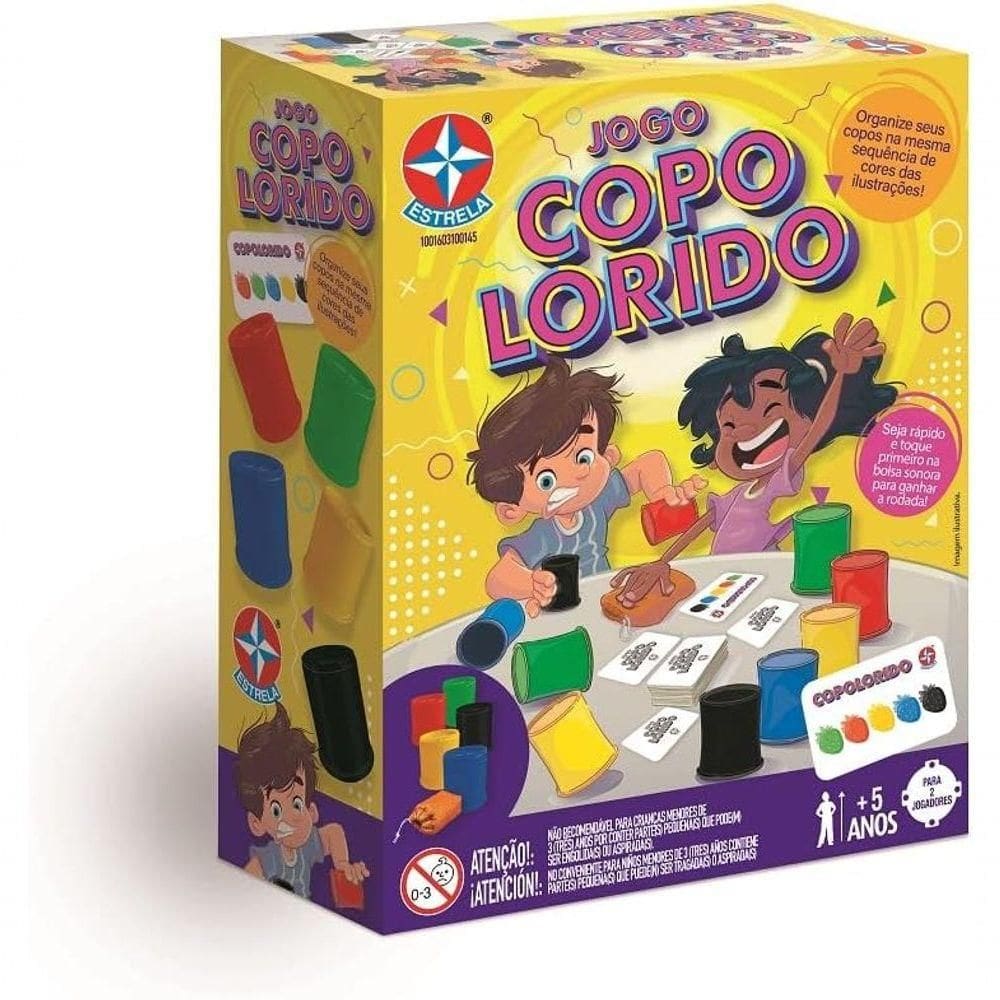 Jogo Copolorido - Estrela