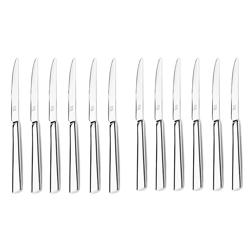 Kit de 12 Facas de Mesa Hercules Mykonos Aço Inox 4000-003