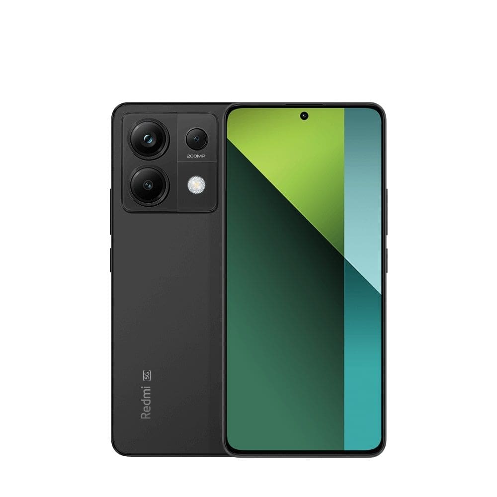 Smartphone Xiaomi Redmi Note 13 PRO 5G Preto, 256GB, Tela 6,67\", 8GB de RAM, Câmera Traseira Tripla, Android 13 e Processador Octa-Core