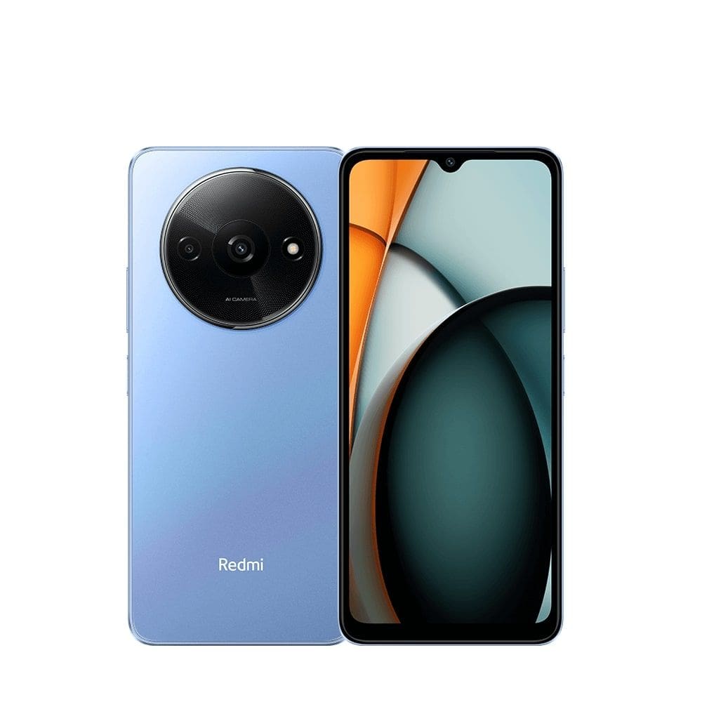 Smartphone Xiaomi Redmi A3 Azul, 128G, Tela 6.7”, 4GB de RAM, Câmera Dupla Traseira, Android 14 e Processador Octa-Core