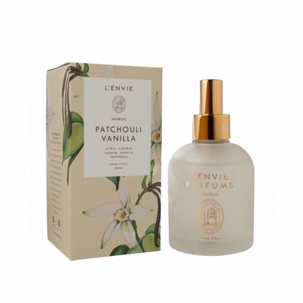 Aromatizante Home Spray Patchouli Vanilla Lenvie 200ml