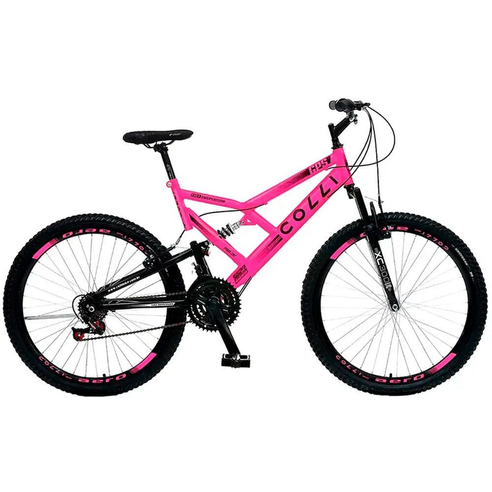 Bicicleta Aro 26 DP 21 Marchas Freio V-Brake Colli