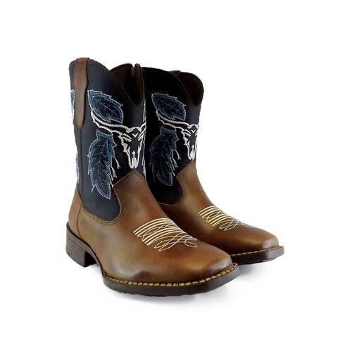Bota Texana Infantil Cano Alto Country Extra