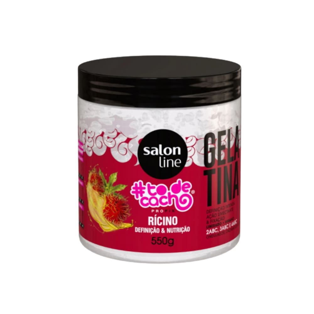 Gelatina Salon Line Rícino #todecacho 550g