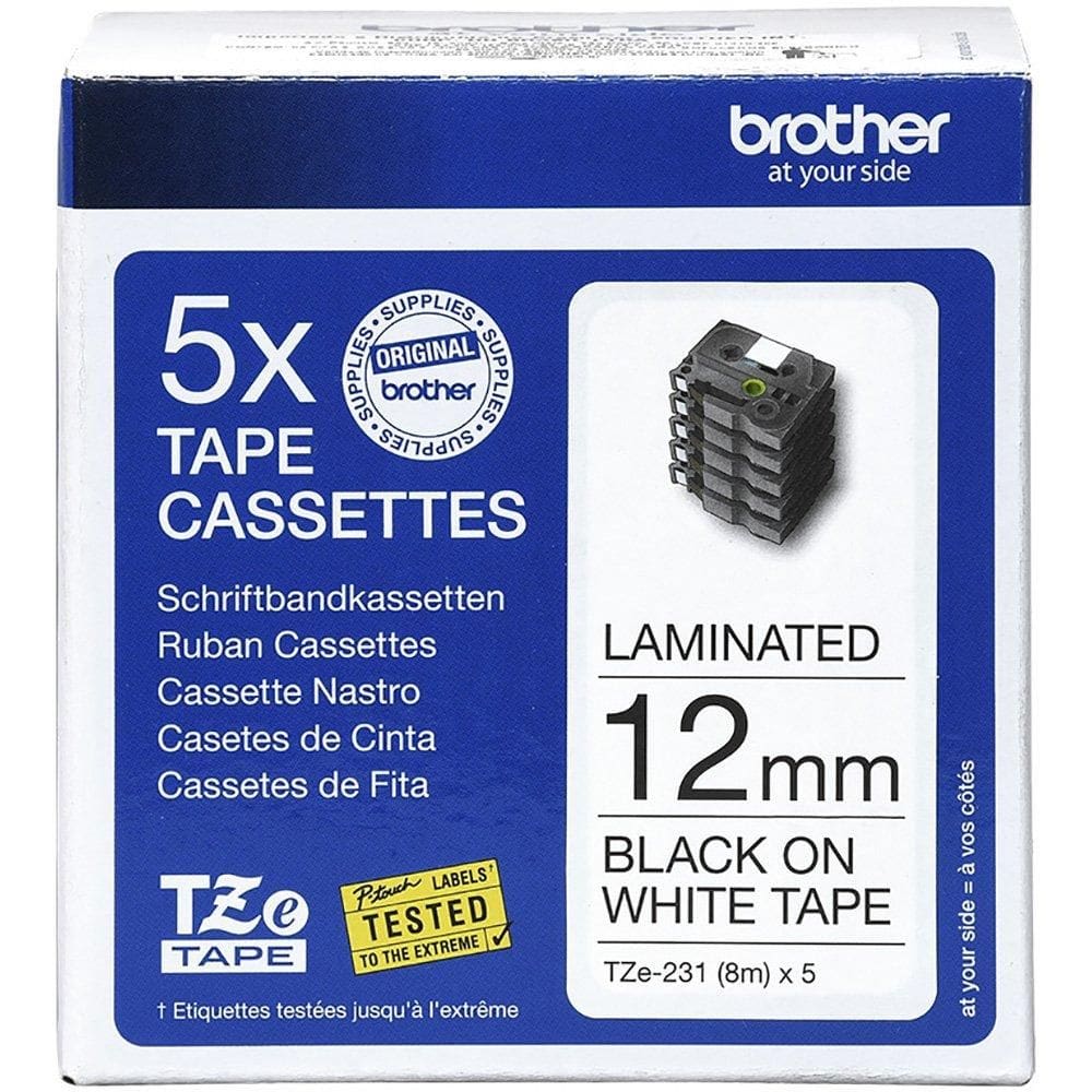 Pack de Fita Brother TZe-231M5 C/ 5 unidades