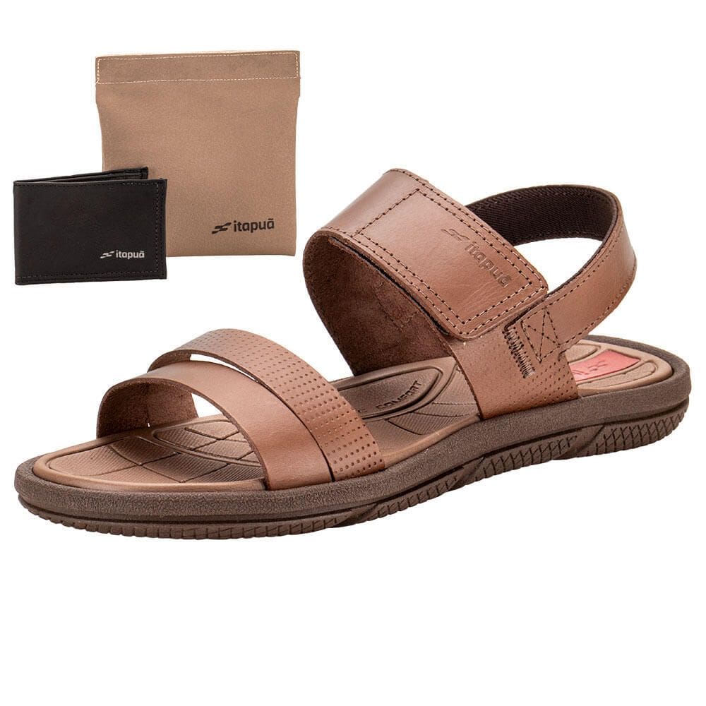 Kit Sandália Masculina E Carteira Itapuã 753