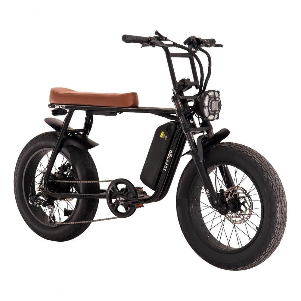 Bicicleta Elétrica Oggi Street Go Aro 20 S12 7V 2024 Preto