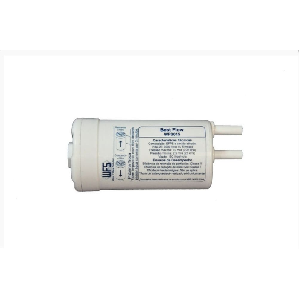 Refil Water Filter Solution WFS15 Compativel Latina Purifive