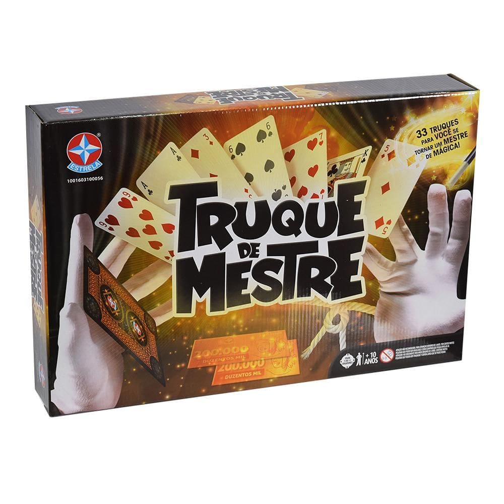 Kit de Truques de Mágica Estrela - 12+ anos