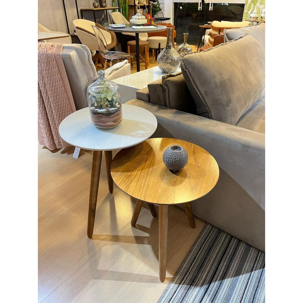 Mesas de Apoio Decorativas - Belatrix - Jacaré Móveis