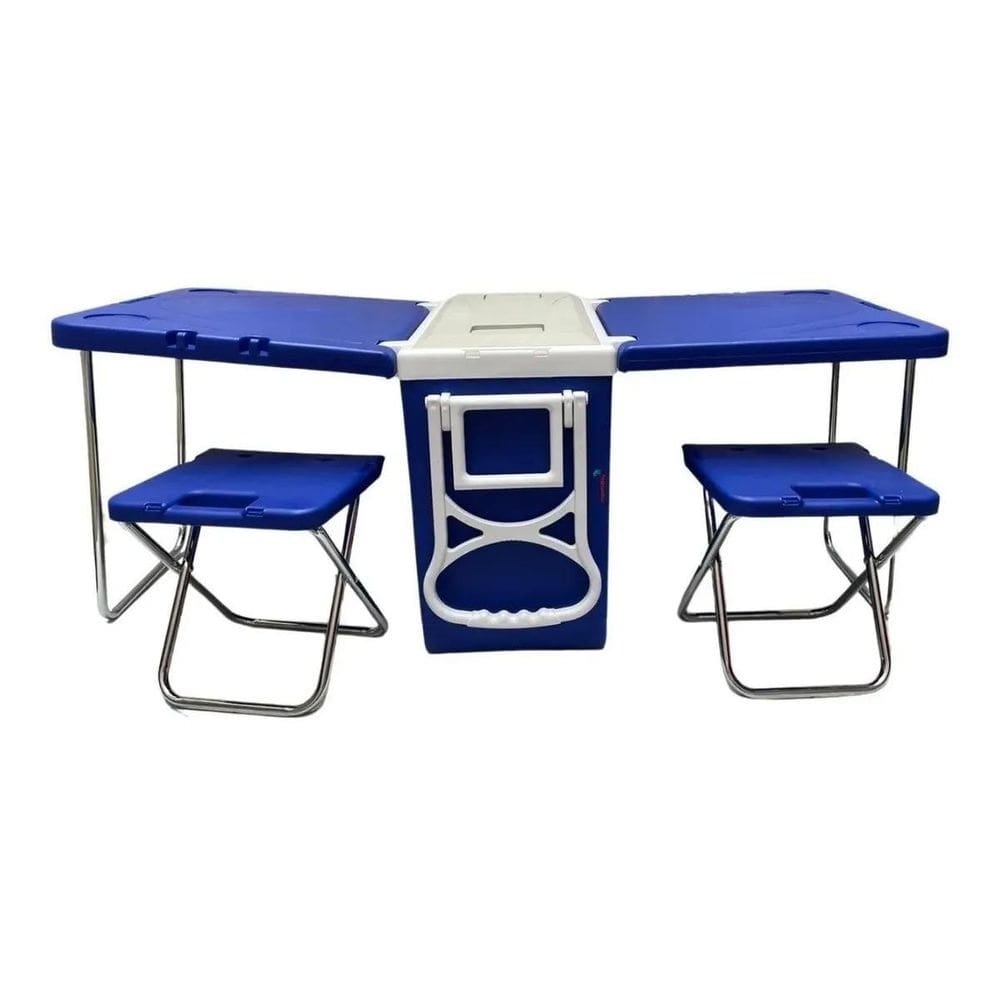 Caixa Termica Cooler 3 Em 1 Mesa E Cadeira 28L