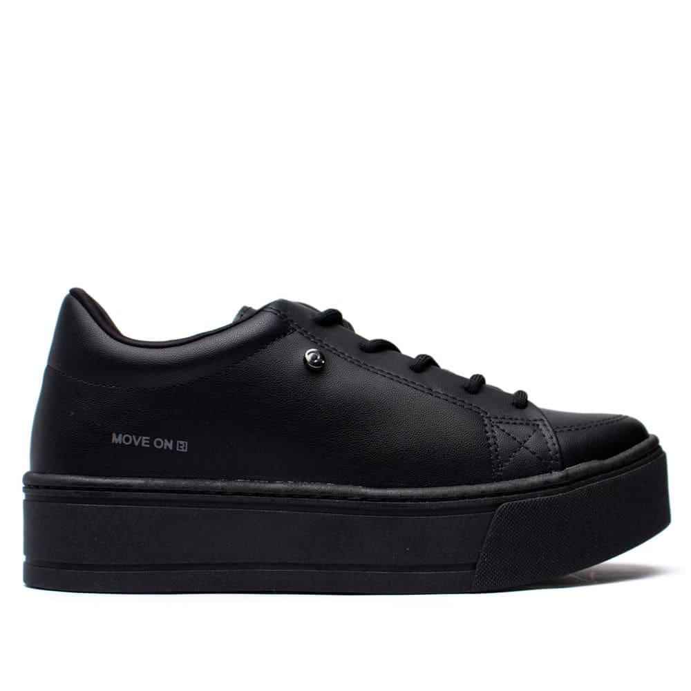 Tênis Feminino Ramarim Plataforma Preto