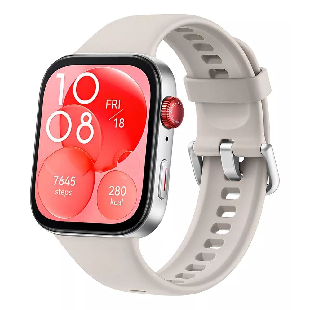 Smartwatch Huawei Watch Fit 3 Tela Amoled De 1,82 Branco
