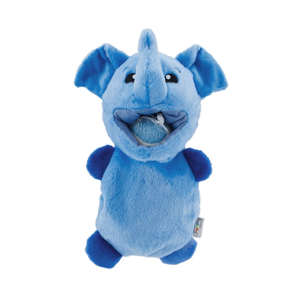 Brinquedo para cães Outward Hound Ball Hogz Elephant Hide & Seek com bola
