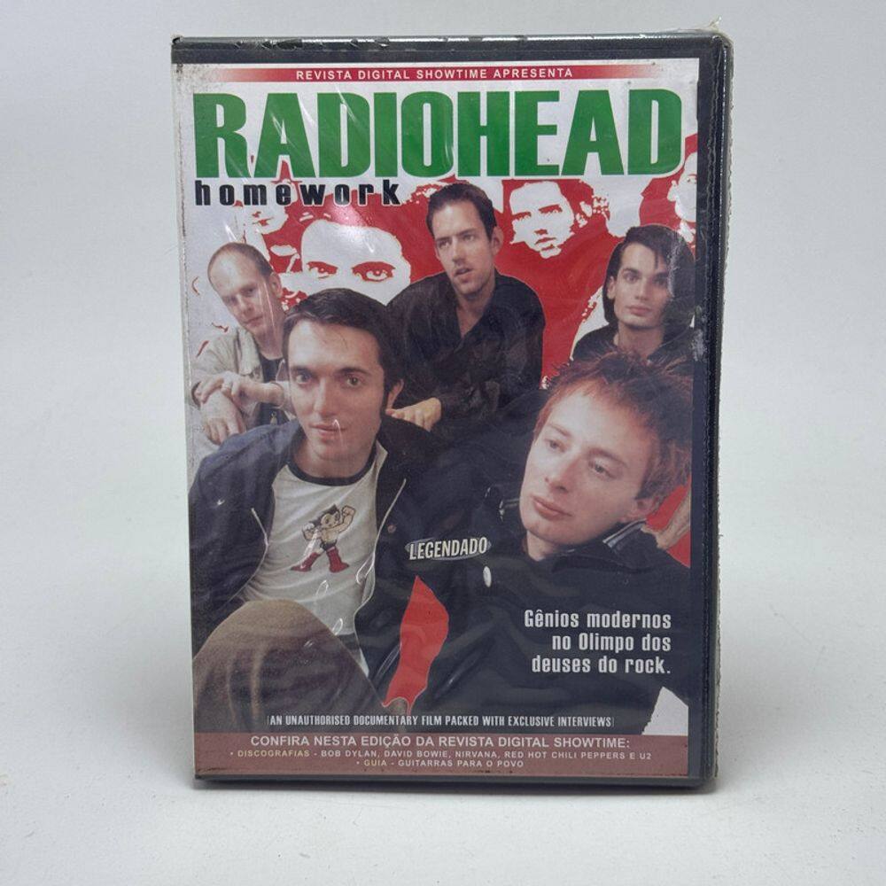 Dvd Radiohead - Homework Gênios Modernos No Olimpo