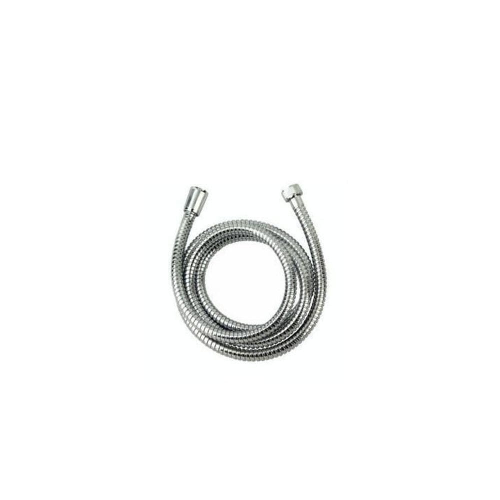 Mangueira para Ducha Metal Cromada C/1,75 Cinza