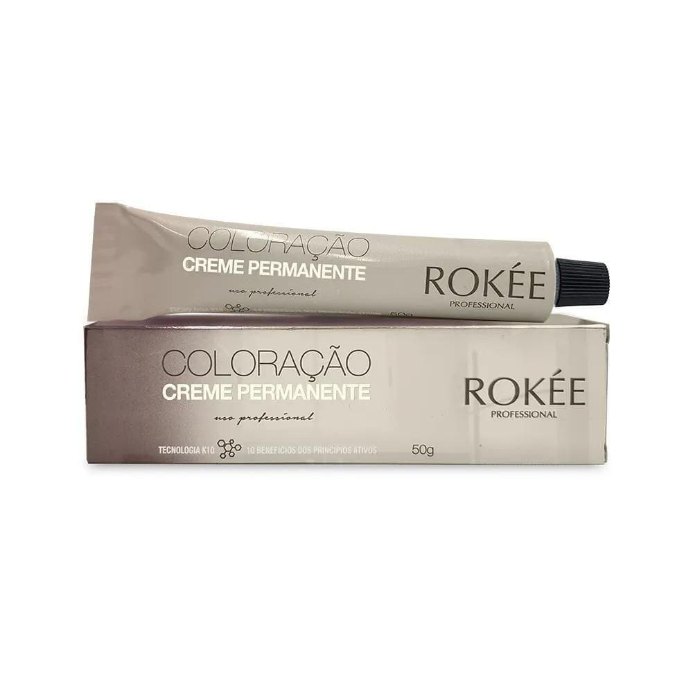 Coloração ROKÉE 5.1 Castanho Claro Cinza - 50g