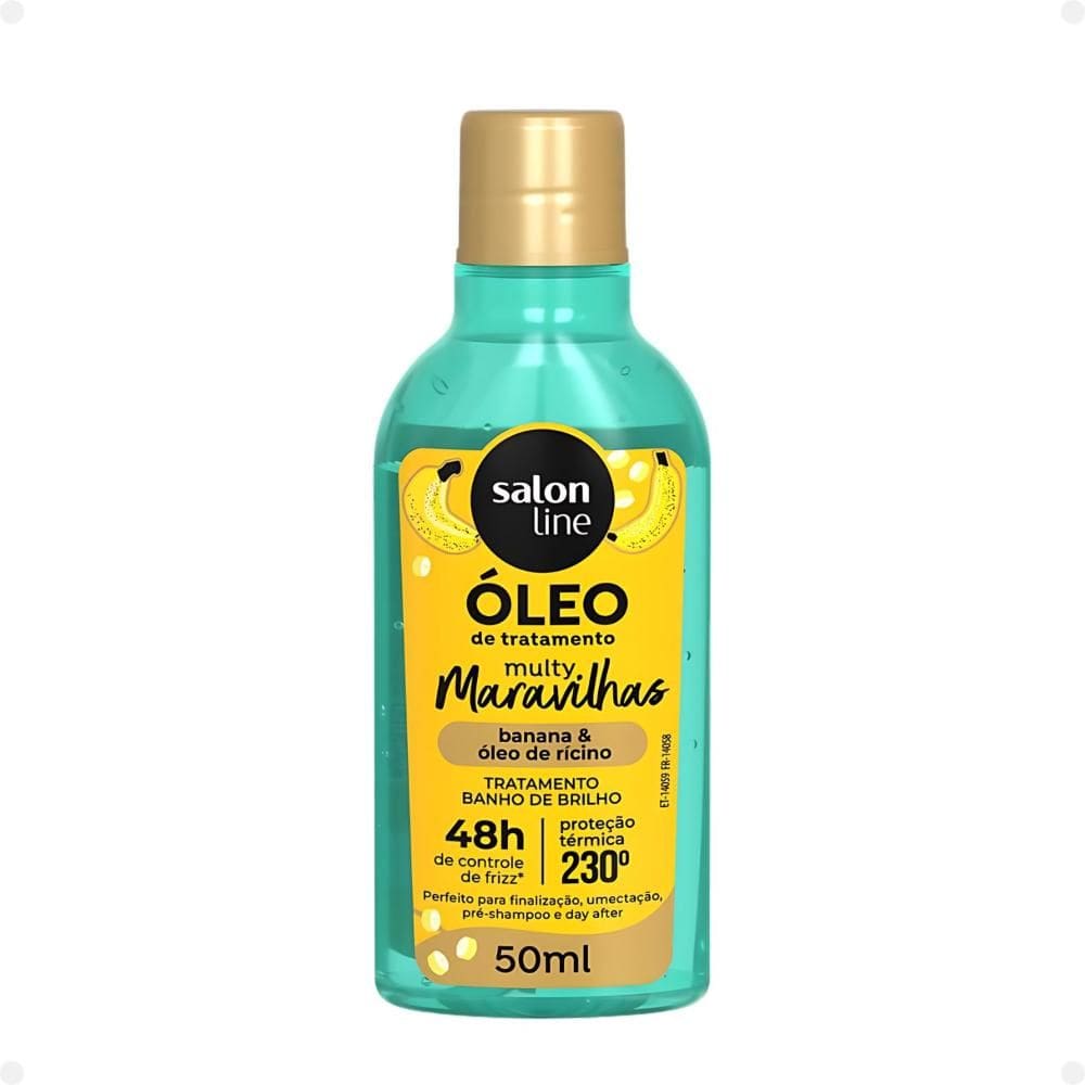 Óleo Salon Line Multy Maravilhas Banana e Óleo de Rícino 50ml