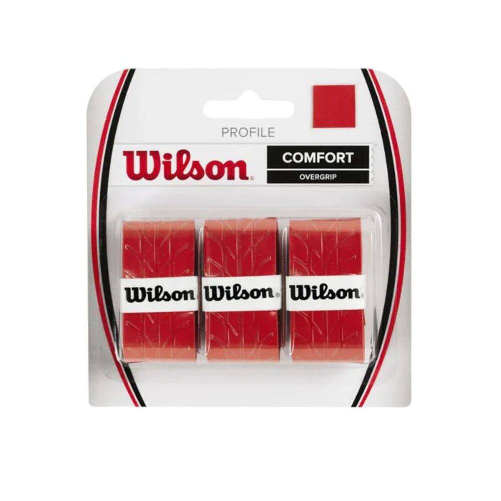 Kit 3 Overgrip Profile Comfort Protege Raquete De Tênis Frescobol Empunhadura Wilson