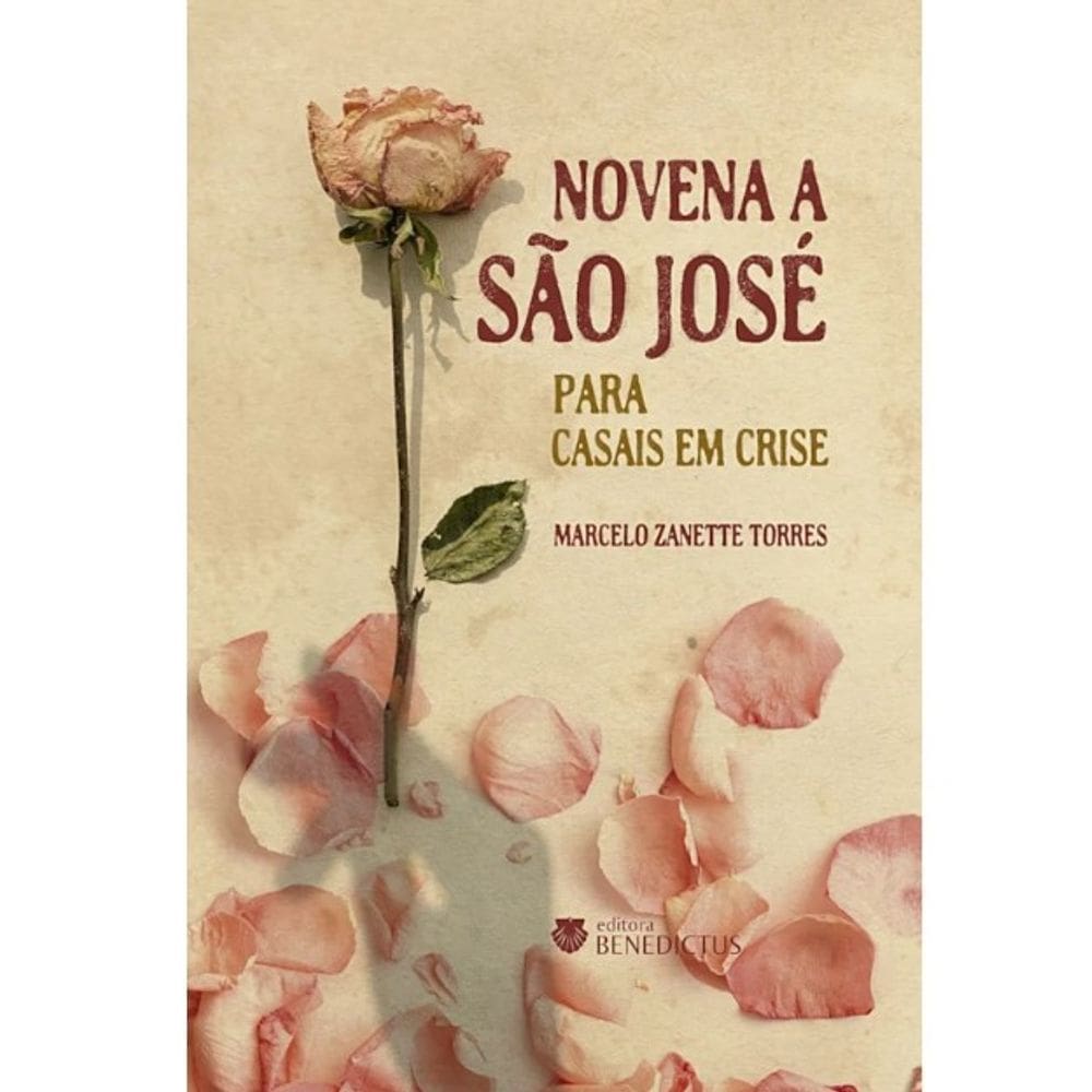 Livro Novena de São José para Casais em Crise