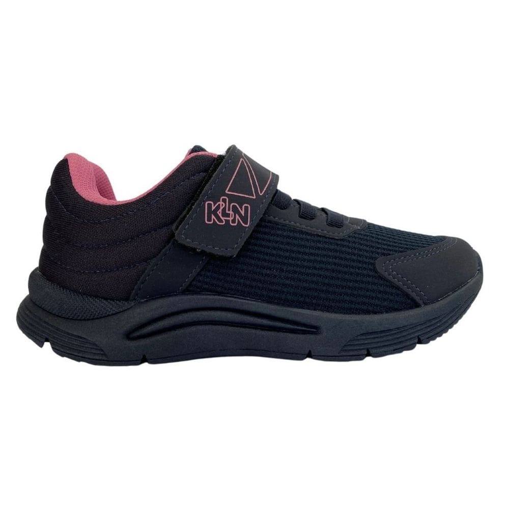 Tênis Klin New Sport Kids Infantil Marinho/Rosa