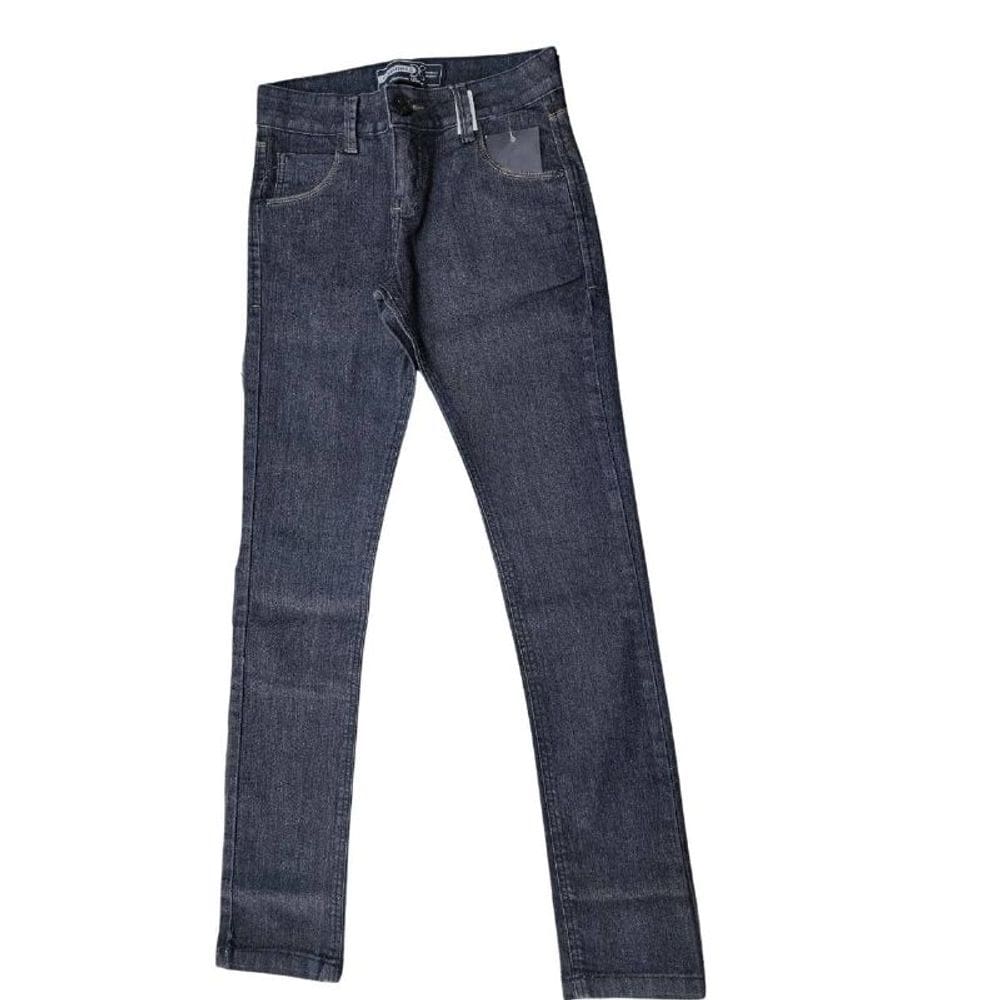 Calça Jeans Masculina Escura Squadrão Moderna Slim Fit