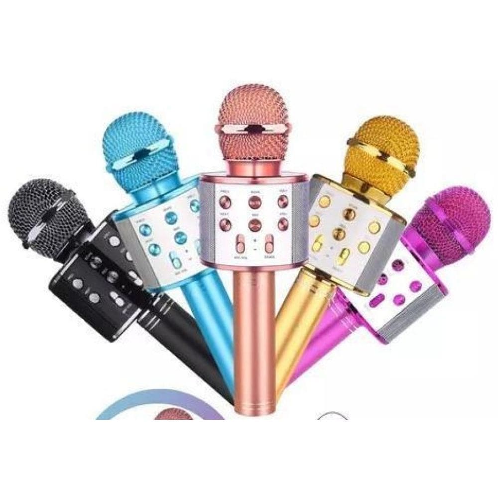 Microfone Karaoke Bluetooth Sem Fio: Explore Novas Dimensões