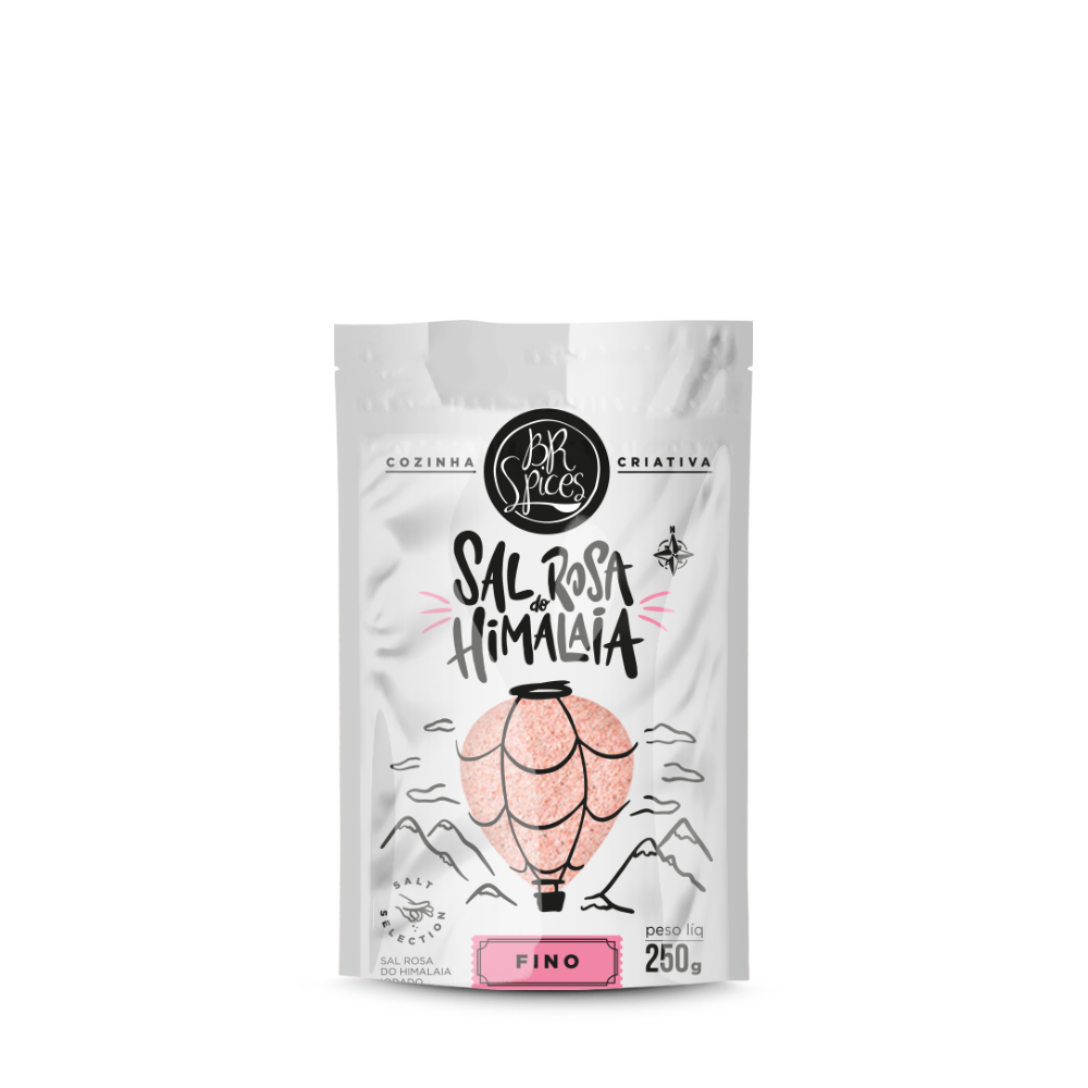 Sal Rosa Do Himalaia Fino BR Spices Pouch 250G