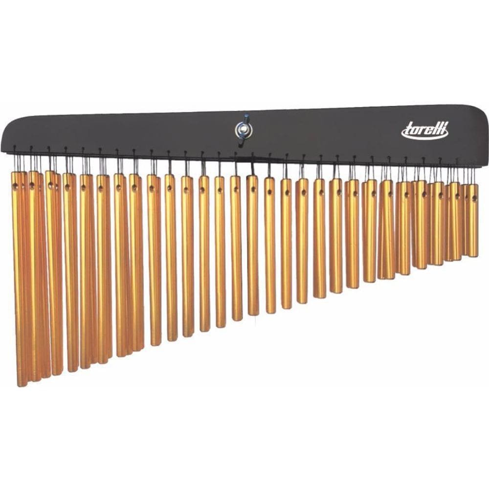 Carrilhão Duplo Dourado 56 Barras Torelli Ta305