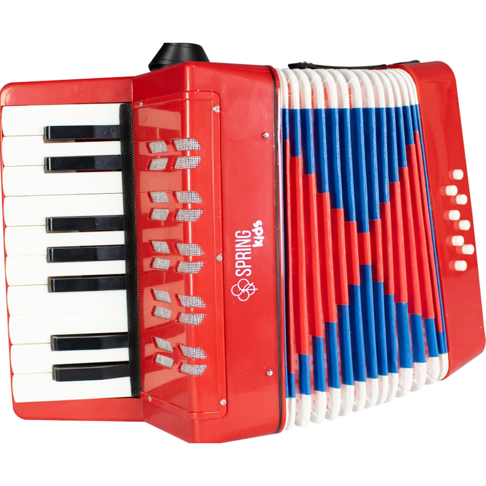Acordeon Spring Kids Spk-17 Vermelho