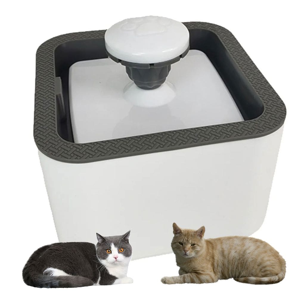 Bebedouro Fonte de Agua Cao Gato Pet Cachorro Animal de Estimaçao Reservatorio 2.5 Litros Filtro Automatico Silencioso Hidrataçao Agua Limpa