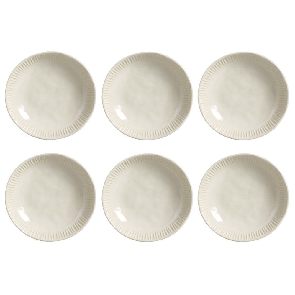 Conjunto de Pratos Fundos 06 Peças Linhas Clay Porto Brasil