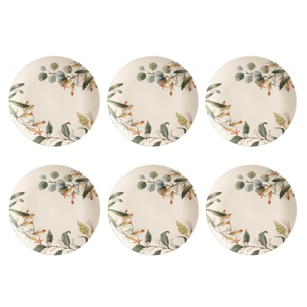 Conjunto de Pratos Rasos 06 Peças Coup Banksia Porto Brasil