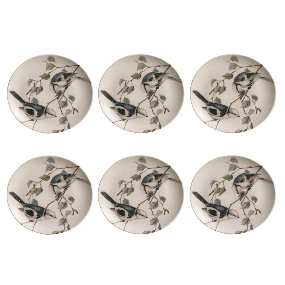 Conjunto de Pratos de Sobremesa 06 Peças Coup Lípsia Porto Brasil