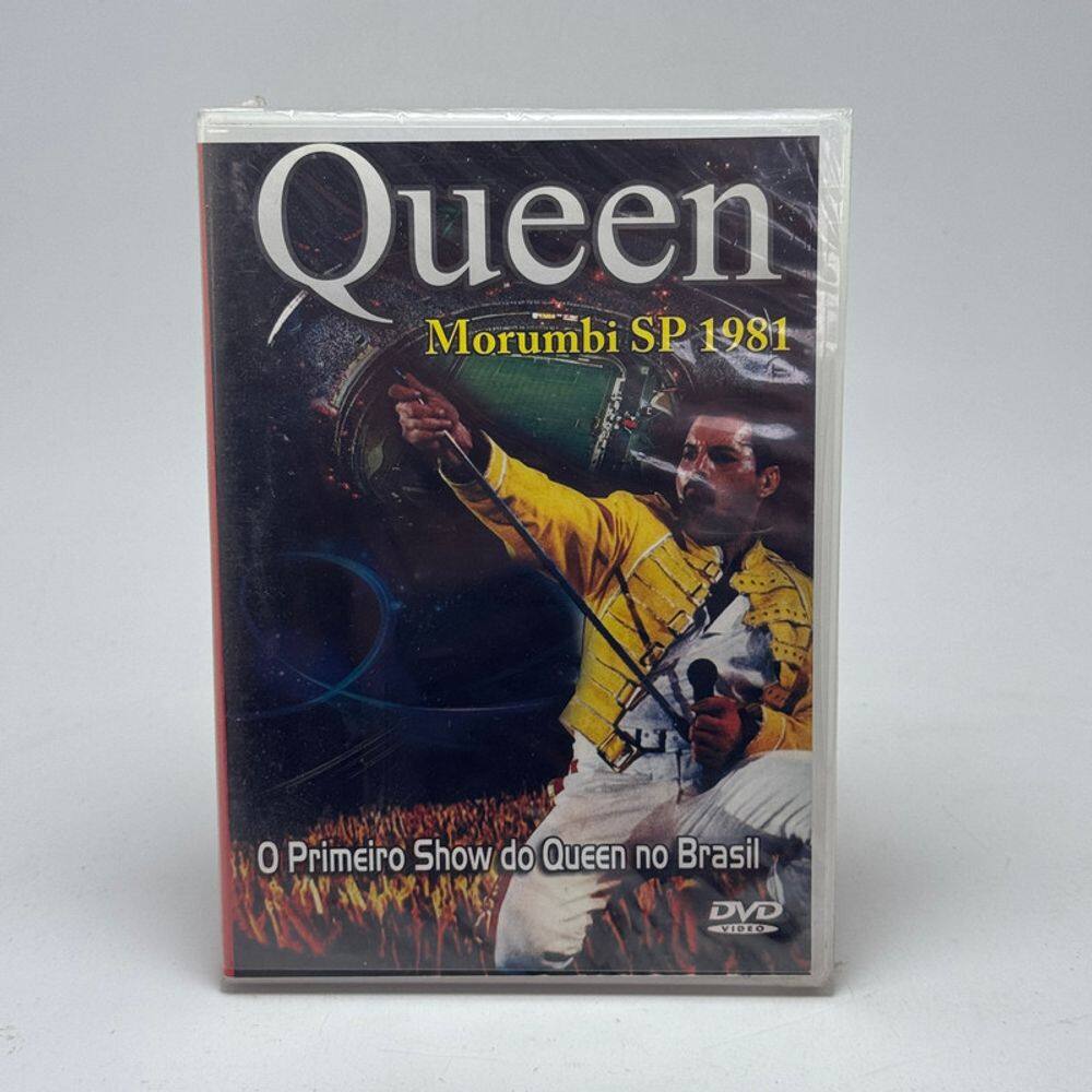 DVD Queen - Morumbi SP 1981 O 1º no Brasil