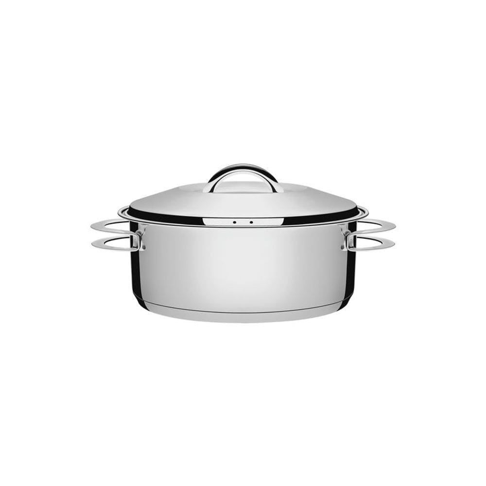 Caçarola Solar Rasa 20 cm 2,9 L em Aço Inox Fundo Triplo Tramontina 62503/200