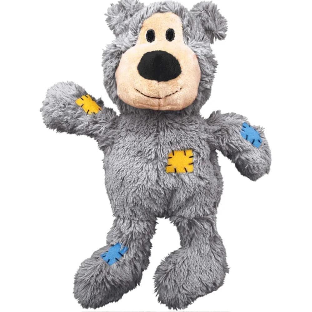 Brinquedo Kong Wild Knots Bears Medium Cinza