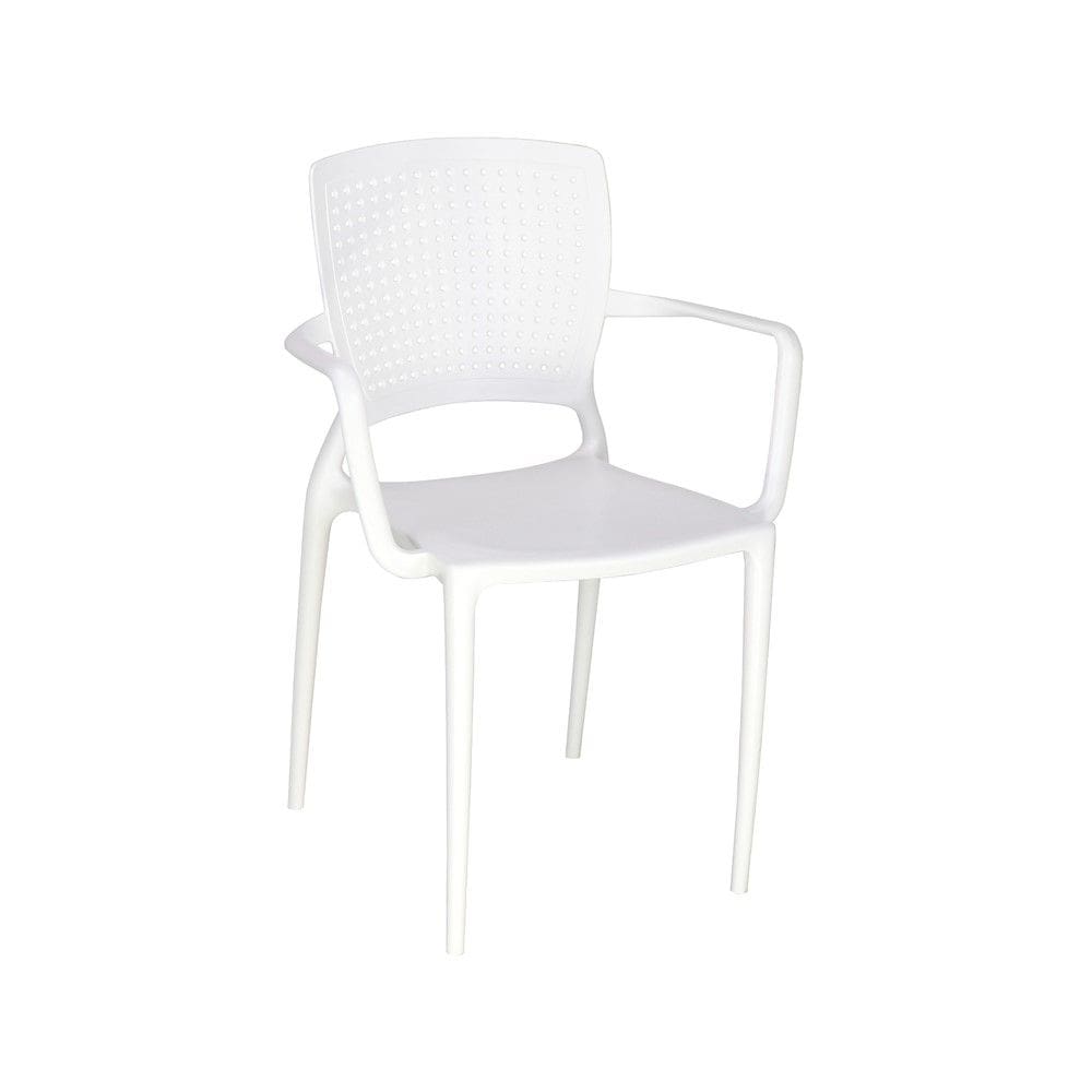 Cadeira Safira com Braço Branca Tramontina 92049/010