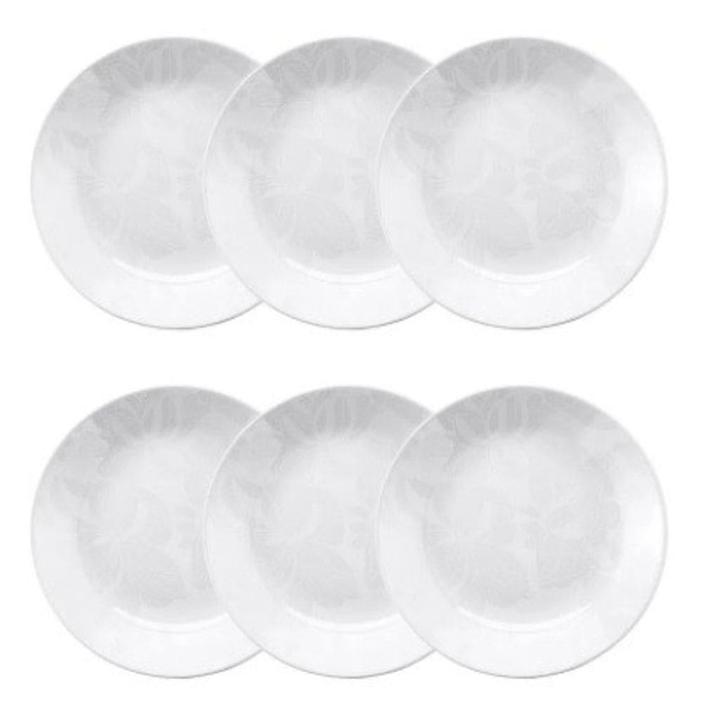 Conjunto de Pratos Fundos 06 Peças Coup Blanc Oxford
