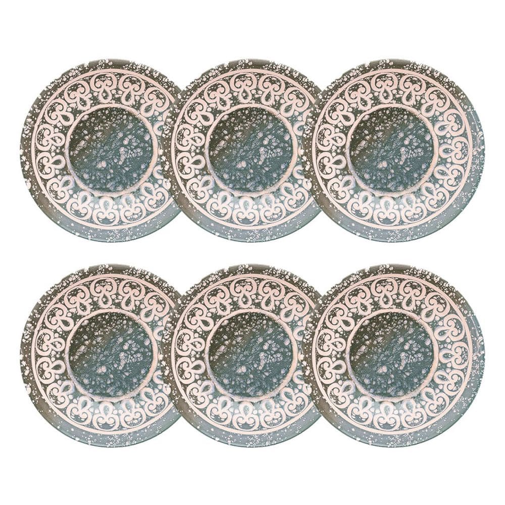 Conjunto de Pratos Fundos 06 Peças Elo Oxford